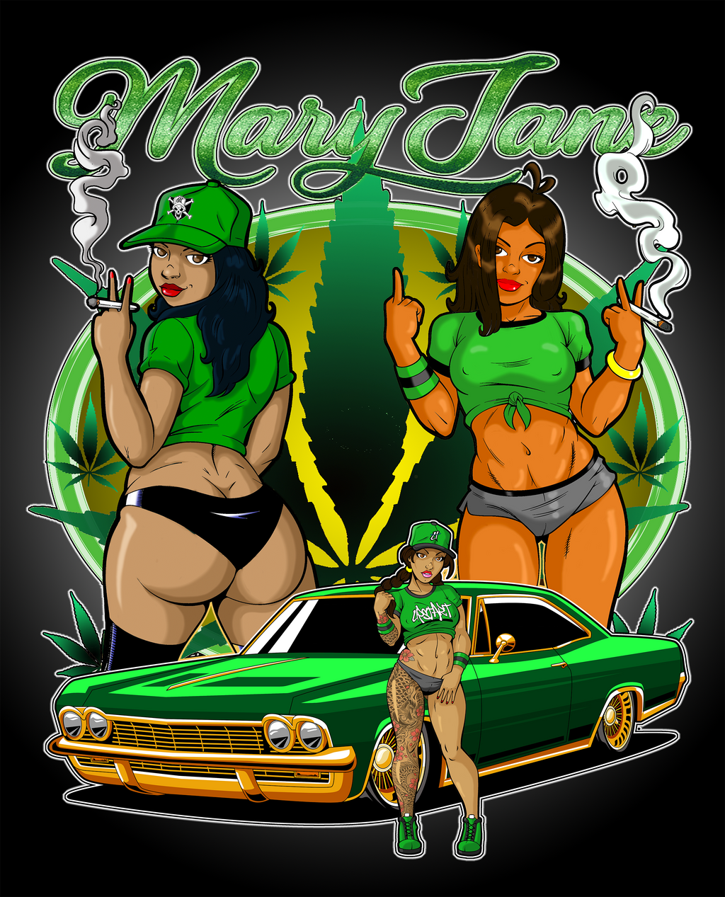 mary jane lowrider t shirt